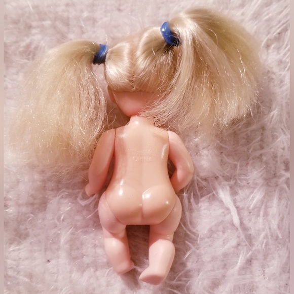 90s Steffi Simba Miniature Baby Doll with Overalls Vintage - Picture 10 of 11
